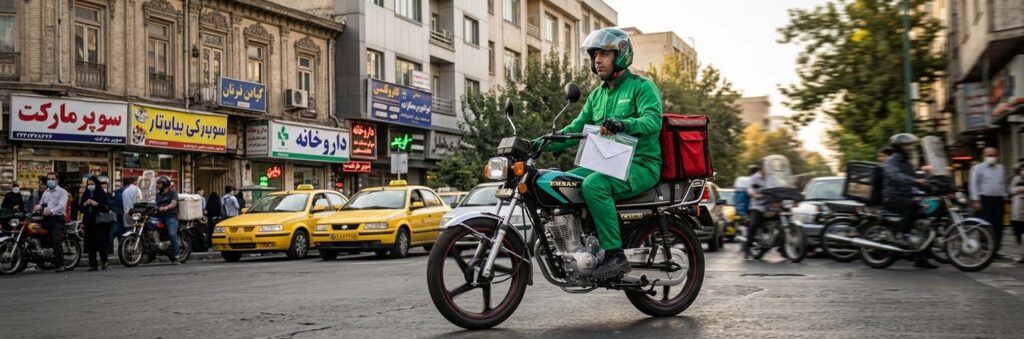 موتور سیکلت احسان 150 سی سی ABS مناسب برای مشاغل 